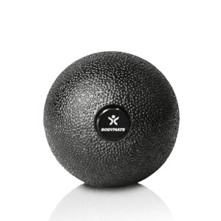 Faszienball Fasziendoppelball schwarz Set Freisteller weißer Hintergrund