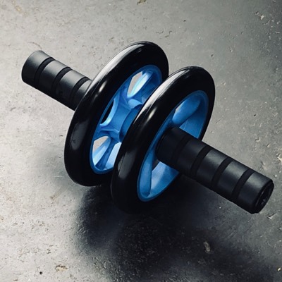 BODYMATE Ab Wheel schwarz-blau Produktbild